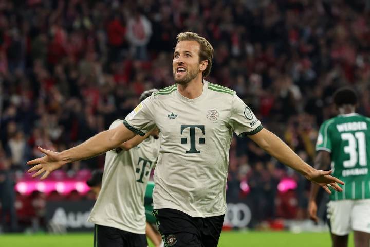 Harry Kane llega a los 100 goles con Bayern Múnich y rompe histórico récord: superó a Cristiano Ronaldo y Haaland