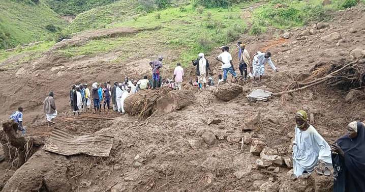 Landslide wipes out a village, killing more than 1,000 people in Sudan's Darfur