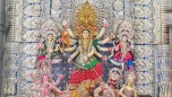 Glittering silver, greener hues define Cuttack's Durga Puja this year