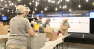 Volunteers pack over 200,000 meals for Tri-State families on National Day of Service