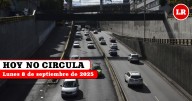 Hoy No Circula 8 septiembre de 2025: qué autos y placas descansan en CDMX y Edomex