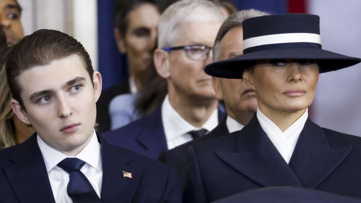 Barron Trump's Move To The White House Strands Melania In Her Least Favorite Place