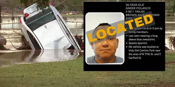 Man’s body pulled from floodwaters at Scottsdale’s Indian Bend Wash