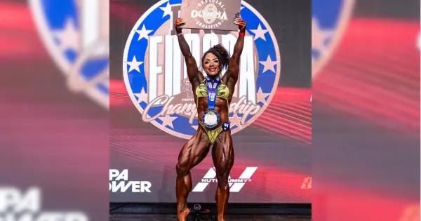 Potosina Karla Torres hace historia en el fisicoculturismo
