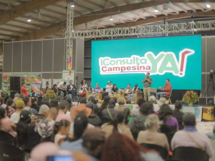 Campesinos oficializan consulta popular ante la Registraduría