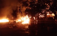 Atiende Bomberos incendio en casa habitación en Allende
