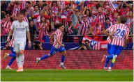 Atlético de Madrid corta la racha triunfal del Real Madrid con una abultada goleada (5