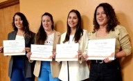 Acto de egresados de las residentes del Hospital Zonal de Trelew