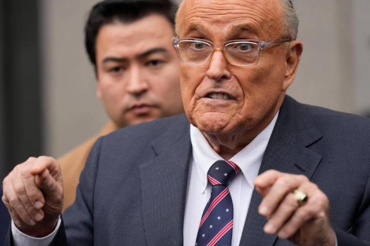 Rudy Giuliani recovering from injuries after car crash