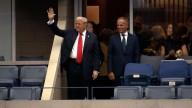 Trump greeted by mix of cheers and boos at US Open