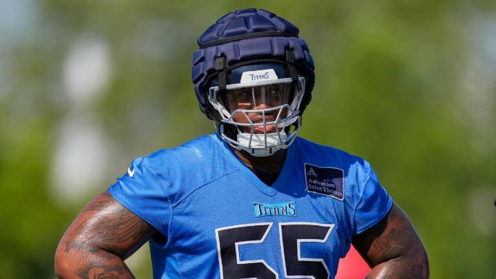 Titans to be without RT JC Latham for Week 2 vs. Rams