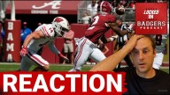 REACTION | Wisconsin Badgers get EMBARRASSED by the Crimson Tide! What's next?
