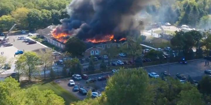 2 people dead and 8 wounded in a shooting and fire at a Michigan church, police say