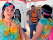 Captan a ‘Lady Metro’ agrediendo a varios usuarios en Línea 1