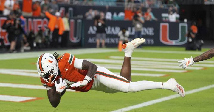 Mark Fletcher Jr. playing inspired ball for unbeaten Miami about a year after father's death