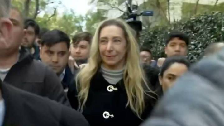 Karina Milei votó y se negó a declarar ante la prensa: "No hablo"