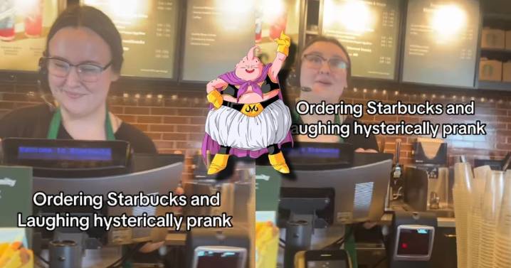 “Parece la risa de Majin Buu”: hombre pide una bebida en Starbucks y su carcajada asusta a todos