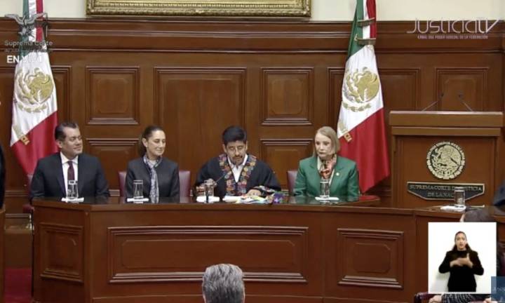 Noche de Instalación solemne de la nueva Suprema Corte de Justicia