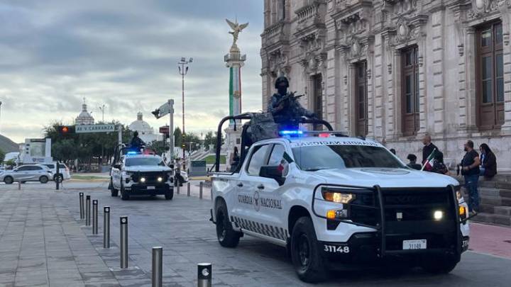 Llegan autoridades federales a Palacio a Mesa de Seguridad