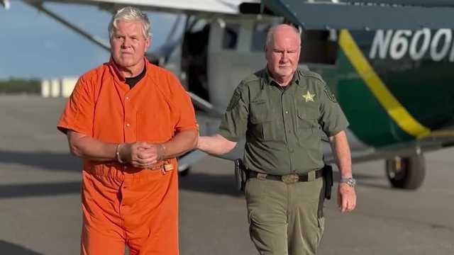 Child sex abuse suspect arrives in Flagler County after extradition