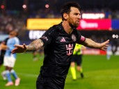Messi scores twice as Inter Miami book MLS Cup playoff spot