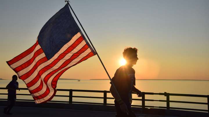 PHOTOS: Thousands take part in Mackinac Bridge Walk