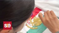 VIDEO: Militares confeccionan la banda presidencial de Claudia Sheinbaum para el Grito de Independencia