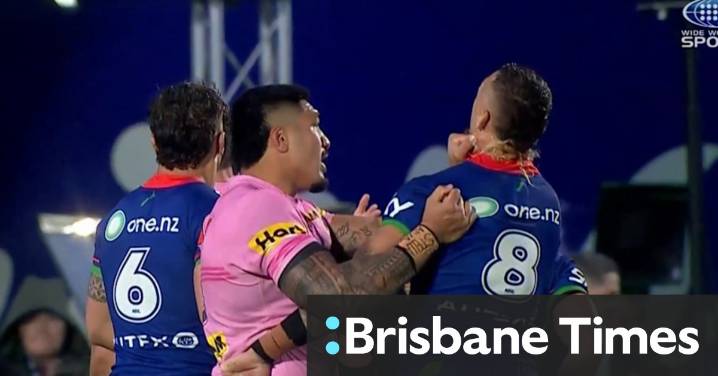 Tempers flare between former teammates