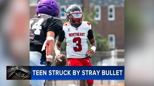 Philadelphia mom shares son's recovery after stray bullet fractures his spine