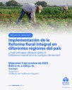 Defensoría del Pueblo invita a mesa diálogo sobre política de reforma rural hoy en Aguazul