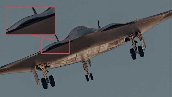 Our Best Look Yet at the B-21 Raider’s Engine Exhaust