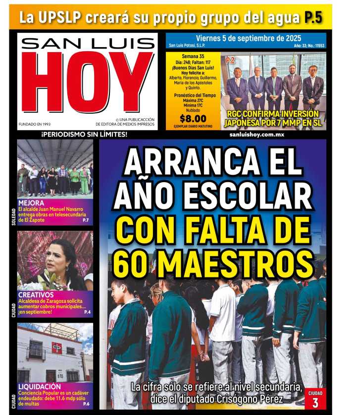 05 de septiembre