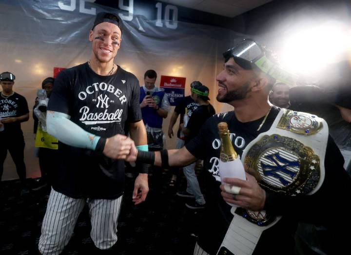 Inside Yankees’ playoff-clinching celebration: ‘This October, we're coming to prove a point’