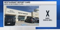 Restaurant Report Card: July 31, 2025