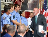 Florida CFO honors firefighters and urges tax cuts