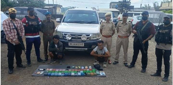Half kilo of heroin valued at Rs 2.5 cr seized, 2 arrested