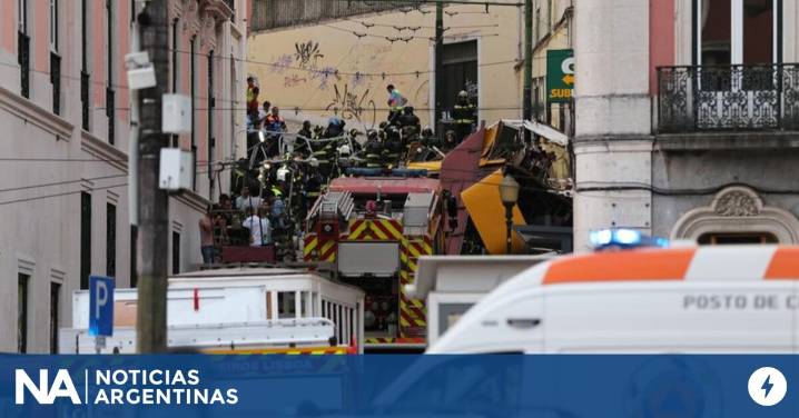Descarriló un funicular en Lisboa: hay al menos 15 muertos y 18 heridos