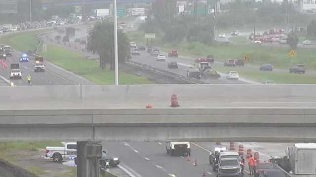Eastbound I-4 reopens after crash near convention center in Orange County
