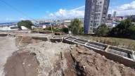 Avanzan las obras del parque del Observatorio en A Coruña