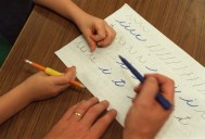 Cursive writing loops back into style in Baltimore County Public Schools pilot