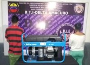 Dos personas detenidas por robo al geriátrico de Tucupita