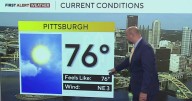 Pittsburgh evening weather forecast for September 10, 2025