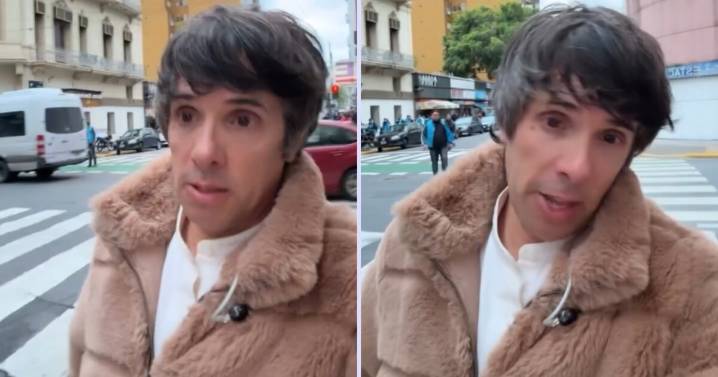 El descargo de Robertito Funes Ugarte tras ser agredido en la marcha por el triple femicidio en Florencio Varela