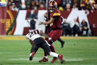 Commanders vs. Falcons prediction: Bijan Robinson vs. Jayden Daniels headlines Week 4 matchup