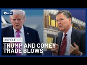 Trump And Comey Trade Insults After Ex-FBI Director Indicted Over Russia Probe Handling