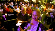 Candlelight vigil and prayer night for Charlie Kirk