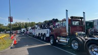 Hundreds of truck drivers hit the road to support Make