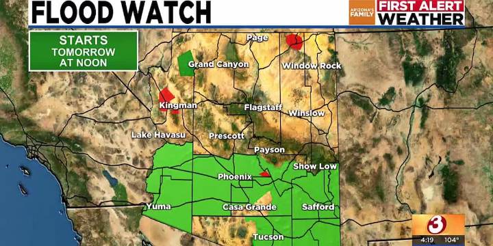 Breakup of Hurricane Lorena to fuel monsoon surge in Arizona