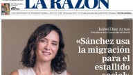 Portada de LA RAZÓN del domingo 7 de septiembre de 2025