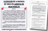 ‘Tumban’ corrida de toros en Carretas